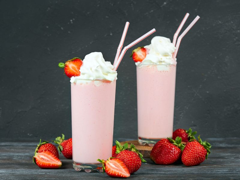 Çilekli Frappe